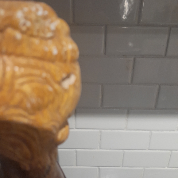 Antique Chalkware Lamps - Picture 11 of 16